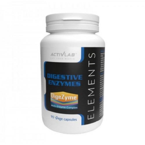 Elements Digestive Enzymes от Activlab - 90 Veg Capsules