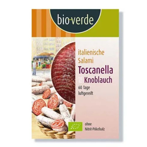 BIO VERDE - БИО САЛАМ ТОСКАНЕЛА ИТАЛИАНСКИ - 80 г