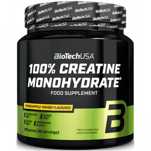 BIOTECH USA - 100% КРЕАТИН МОНОХИДРАТ – 300 г