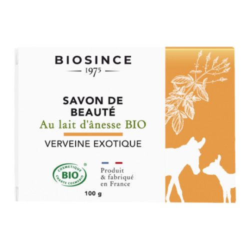 BIOSINCE 1975 - БИО САПУН С МАГАРЕШКО МЛЯКО И ВЕРБЕНА ZERO WASTE - 100 г