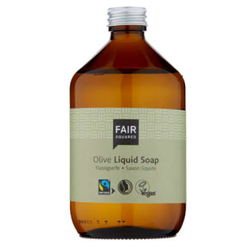 FAIR SQUARED - БИО ТЕЧЕН САПУН С МАСЛИНИ ZERO WASTE - 500 мл