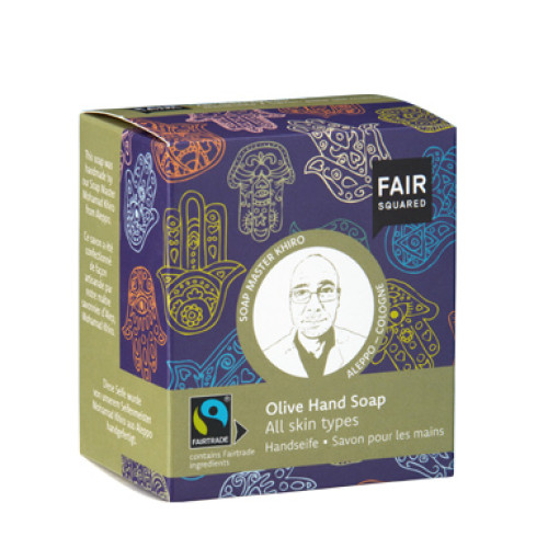 FAIR SQUARED - БИО САПУН ЗА РЪЦЕ С МАСЛИНИ - 2 х 80 г