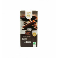 GEPA - БИО ШОКОЛАД ЧЕРЕН (70% CACAO) - 40 г