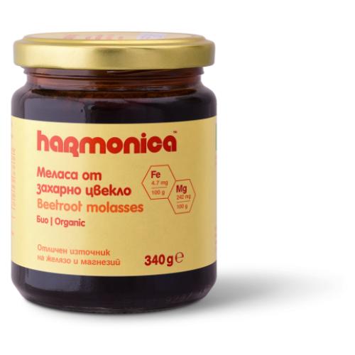 HARMONICA - БИО МЕЛАСА ОТ ЗАХАРНО ЦВЕКЛО - 340 г