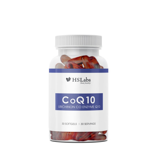 HS LABS - КОЕНЗИМ Q10 - УБИКИНОЛ - 100 мг - 30 дражета