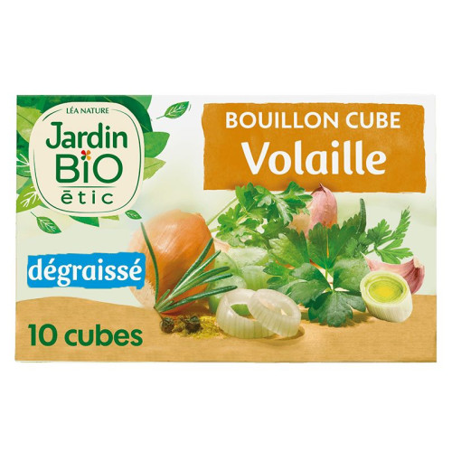 JARDIN BIO - БИО БУЛЬОН ПТИЧИ КУБЧЕТА БЕЗ МАЗНИНА 10 х 10 г