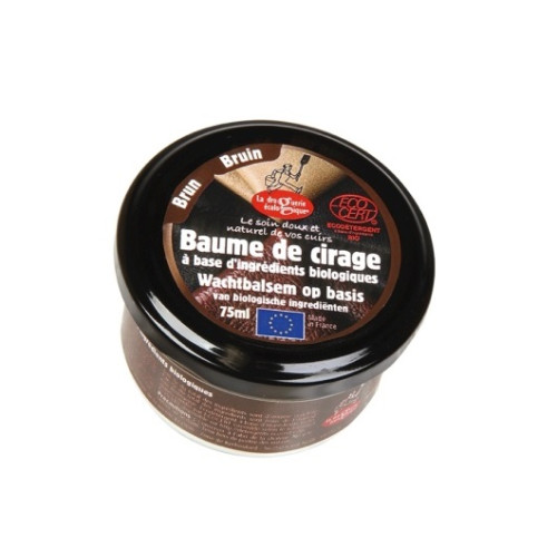 LA DROGUERIE ECOLOGIQUE - ЕКО БАЛСАМ ЗА ОБУВКИ КАФЯВ - 75 мл