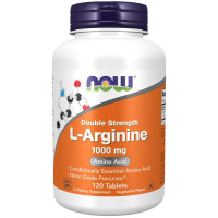NOW - Л-АРГИНИН 1000 мг - 120 таблетки