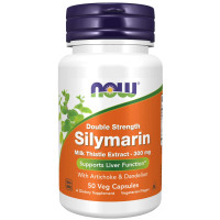 NOW - МАГАРЕШКИ БОДИЛ (Silymarin) 300 мг - 50 веган капсули