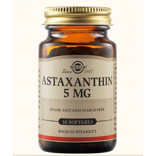 ASTAXANTHIN 5 mg от Solgar - 30 softgels