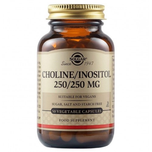 CHOLINE & INOSITOL от Solgar - 50 vegetable capsules