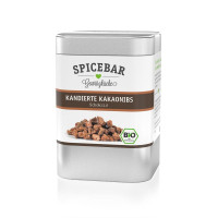 SPICE BAR - БИО КАКАОВИ ЗЪРНА ЗАХАРОСАНИ - 110 г